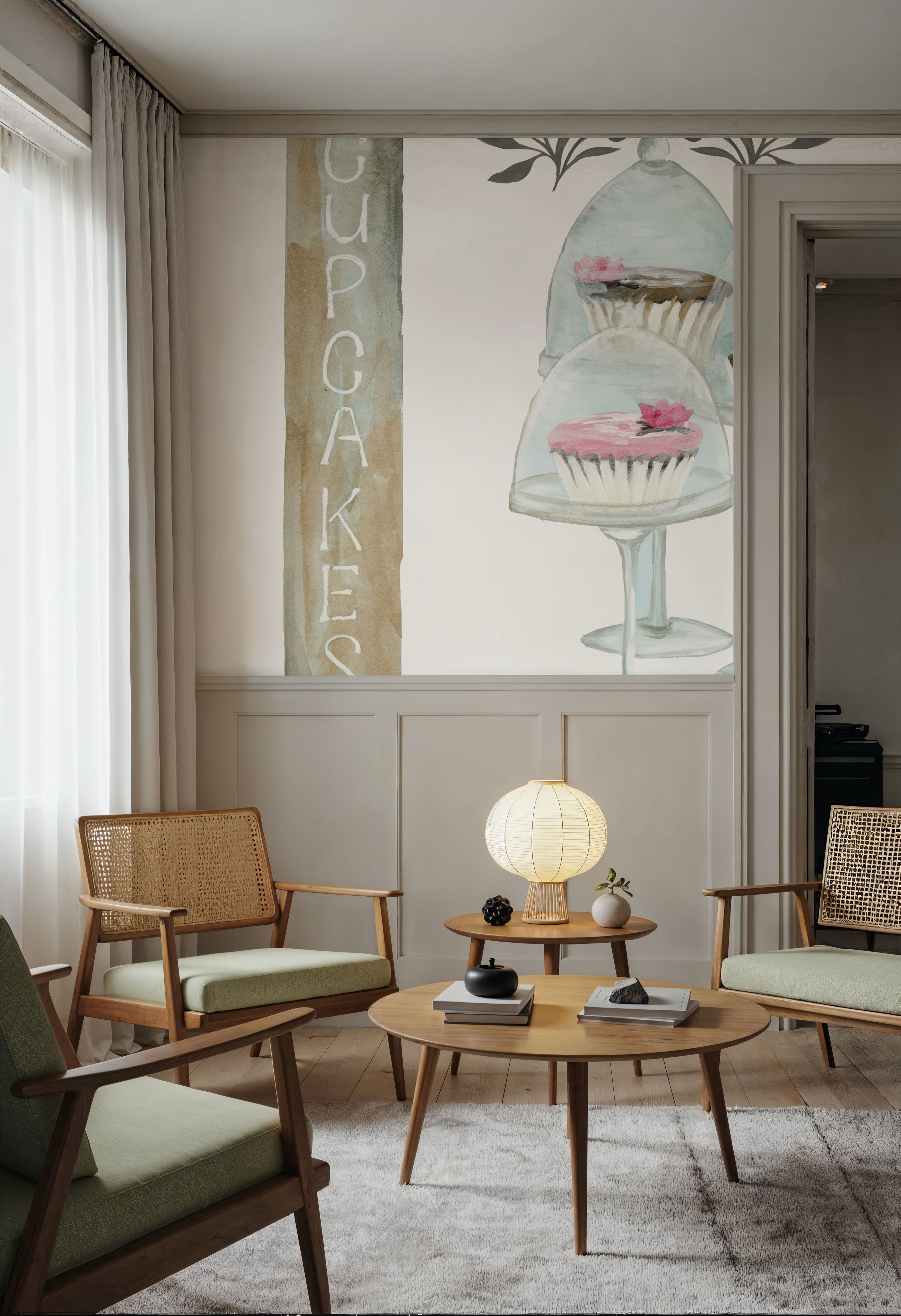 Bake Shoppe II Mural Wallpaper