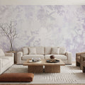 Watermark Birds Mural Wallpaper - Light Tone - room preview 06