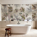 Parrots Study Mural Wallpaper - room preview 06