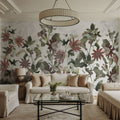 Seven Birds Mural Wallpaper - room preview 06