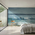 Seascape Wave Mural Wallpaper - room preview 06