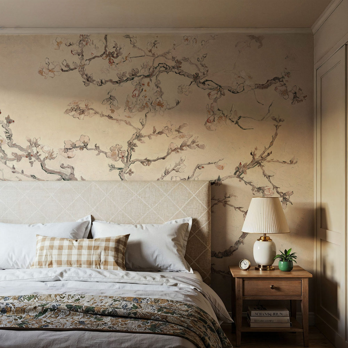 Almond Blossom, Cake Mural Wallpaper - room preview 06