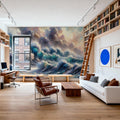 Ocean's Embrace Mural Wallpaper - room preview 06