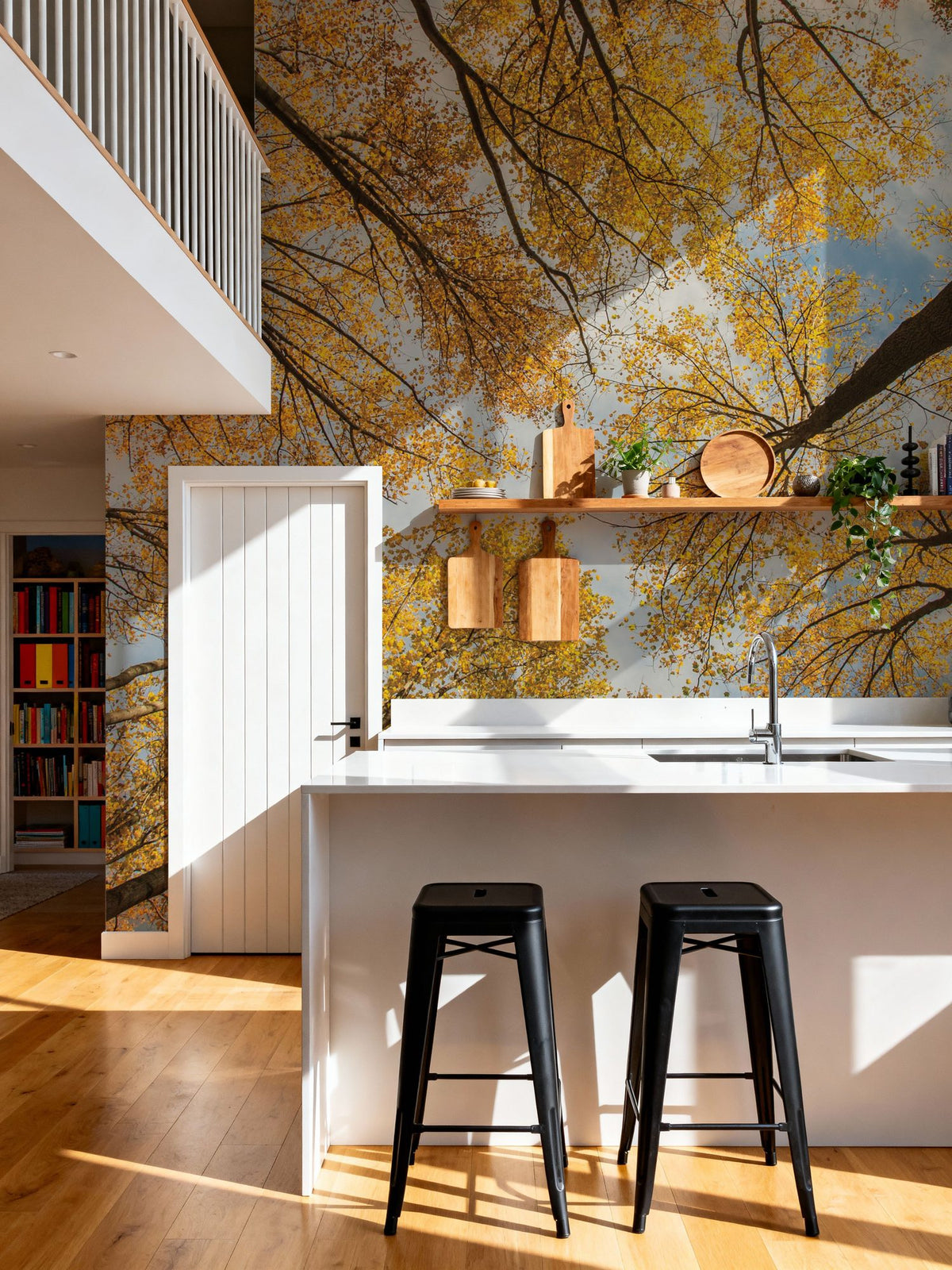 Towering Trees III Mural Wallpaper - room preview 06