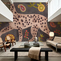 Leopard of the Jungle Mural Wallpaper - room preview 06