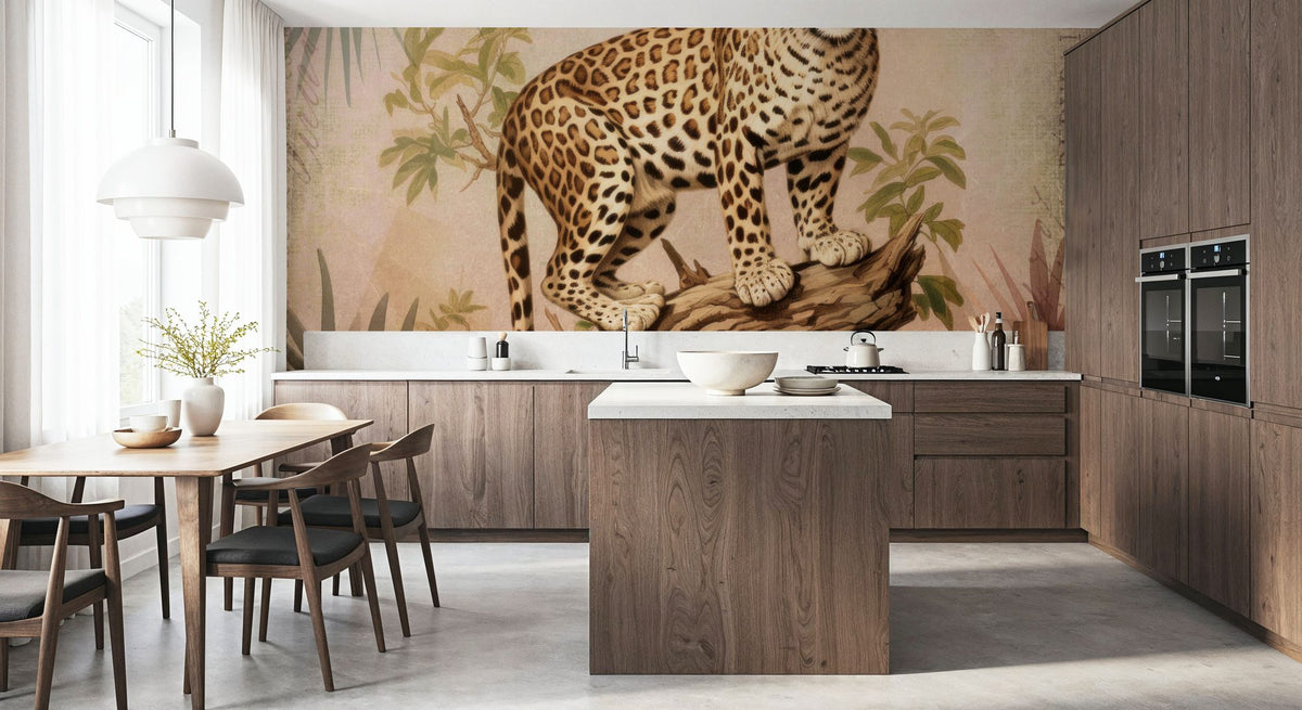 Cheetahs Exotic Jungle Mural Wallpaper - room preview 06