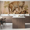 Cheetahs Exotic Jungle Mural Wallpaper - room preview 06