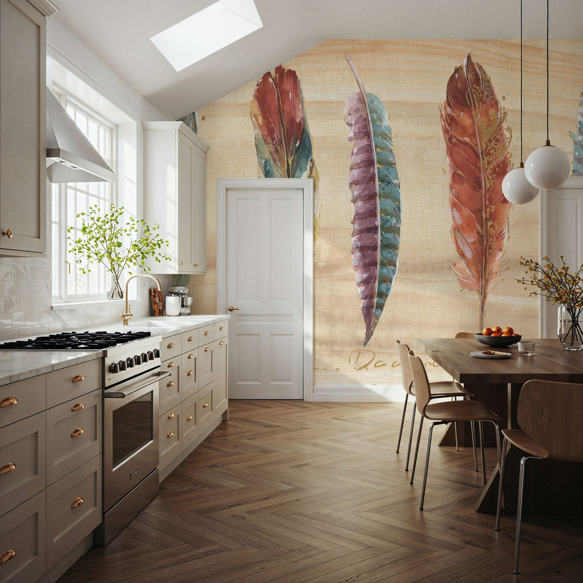 Spiced Nature XII Mural Wallpaper - room preview 06