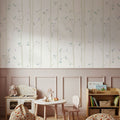 Thin Spring Trees Mural Wallpaper - room preview 06