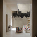 Montevideo Uruguay Skyline Concrete Mural Wallpaper - room preview 06