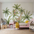 Palm Tree Hideaway Mural Wallpaper - room preview 06