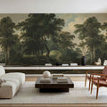 Historic Lands, Forest Green Mural Wallpaper - room preview 06