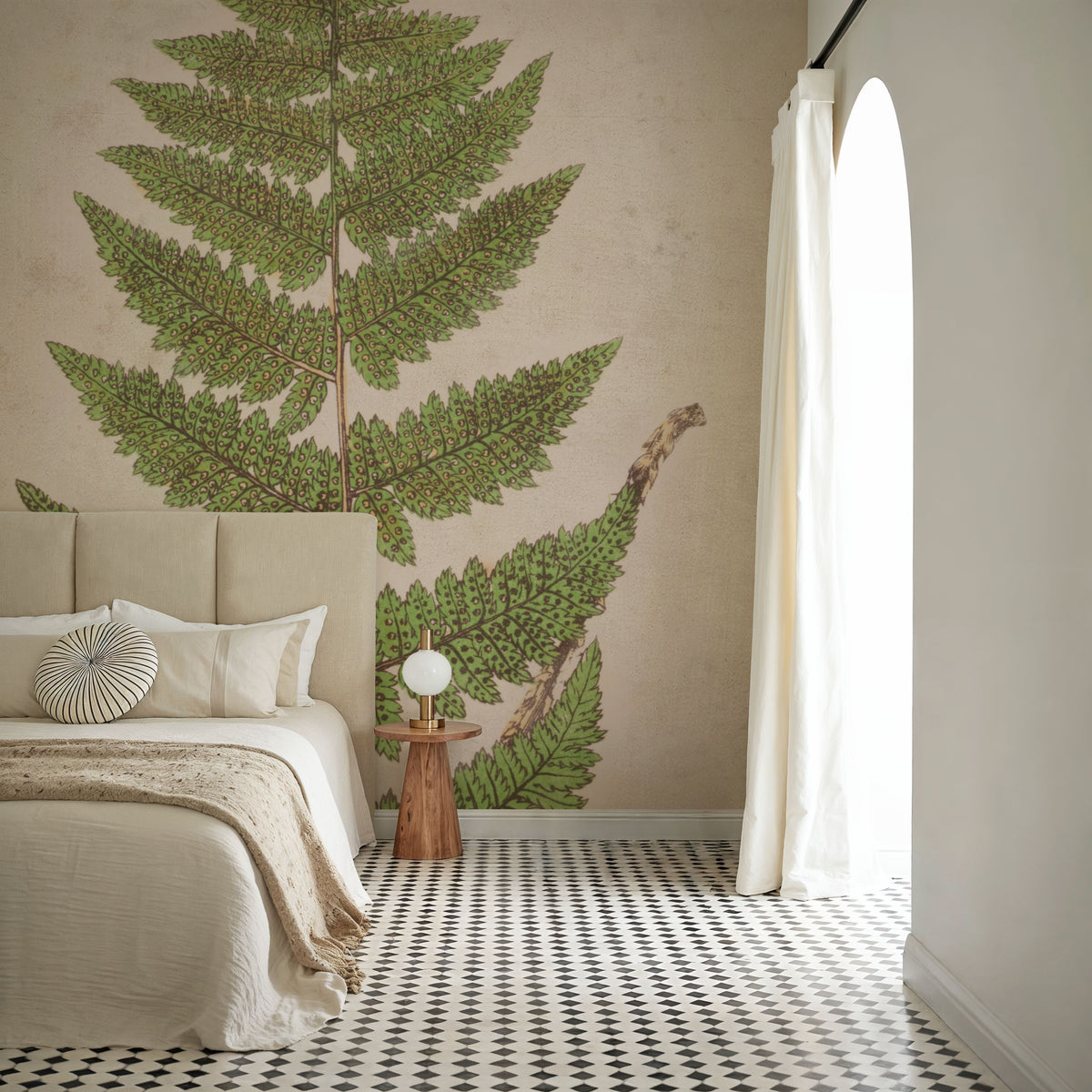 Forest Fern IV Mural Wallpaper - room preview 06