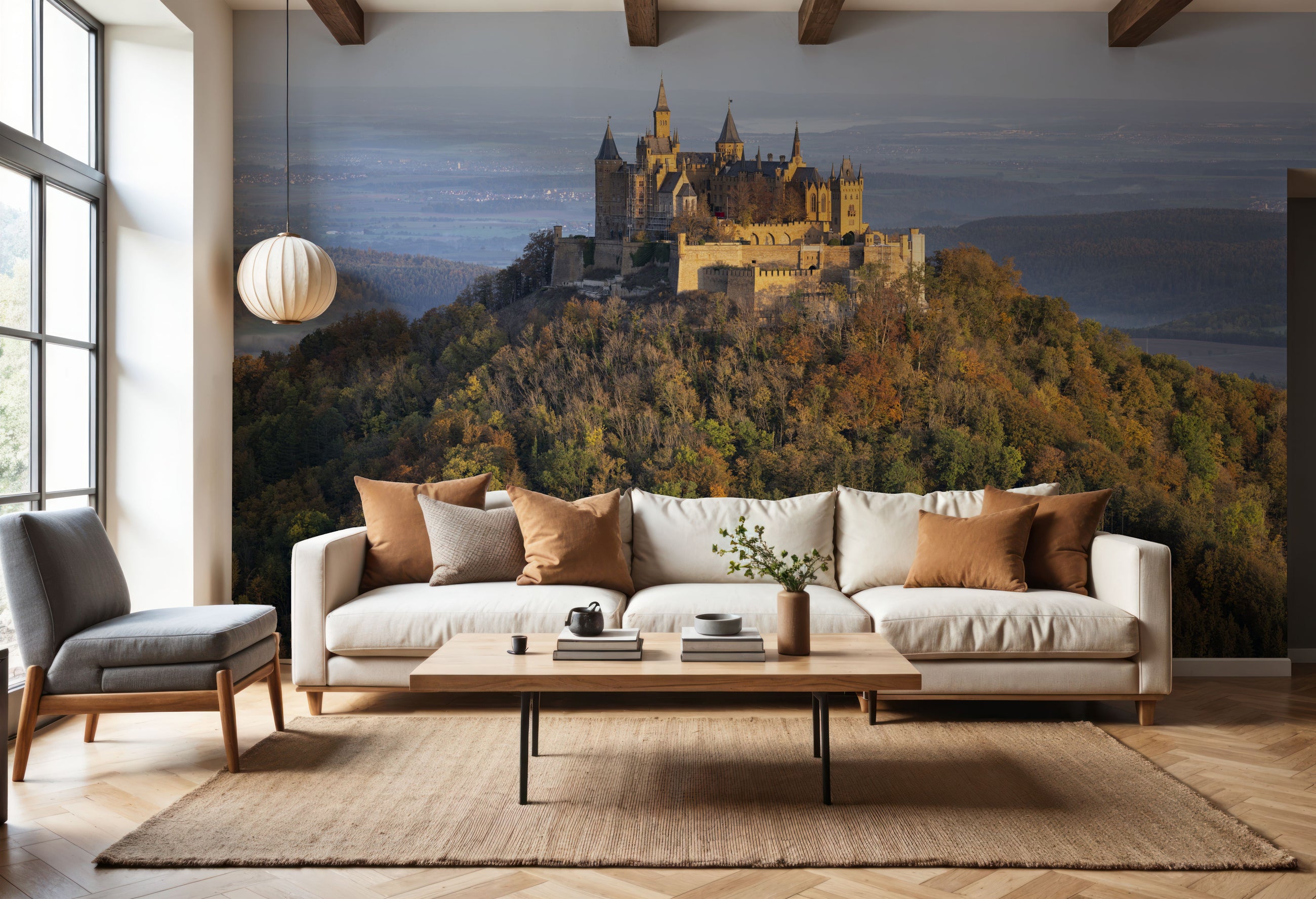 Hohenzollern Castle Mural Wallpaper