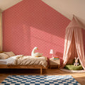 Coastal Scales Red Mural Wallpaper - room preview 06