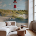 Lighthouse List-Ost on the Island of Sylt Mural Wallpaper - room preview 06