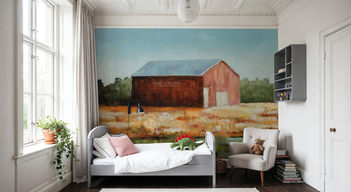 Oak Hollow Mural Wallpaper - room preview 06