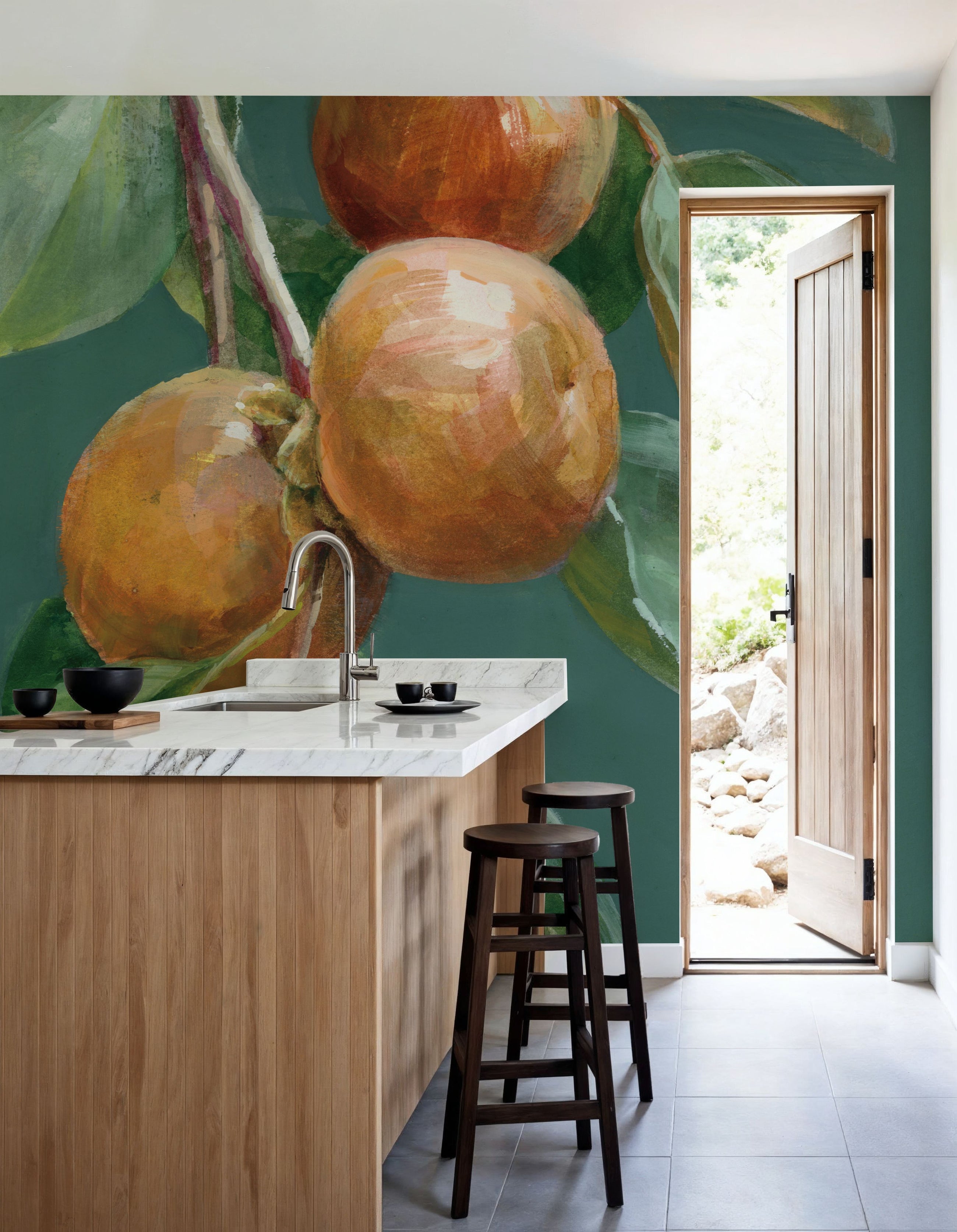 Autumn Harvest Mural Wallpaper