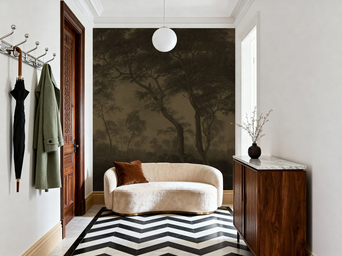 Woodland Brook, Dusk Mural Wallpaper - room preview 06