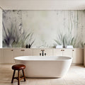 Transparent Garden Winter Mural Wallpaper - room preview 06