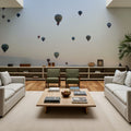 Lavender Balloon Journey Mural Wallpaper - room preview 06