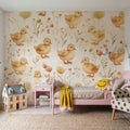 Twee Ducklings Mural Wallpaper - room preview 06