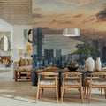 Victoria Harbour Mural Wallpaper - room preview 06