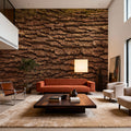 Moss Bark Mural Wallpaper - room preview 06