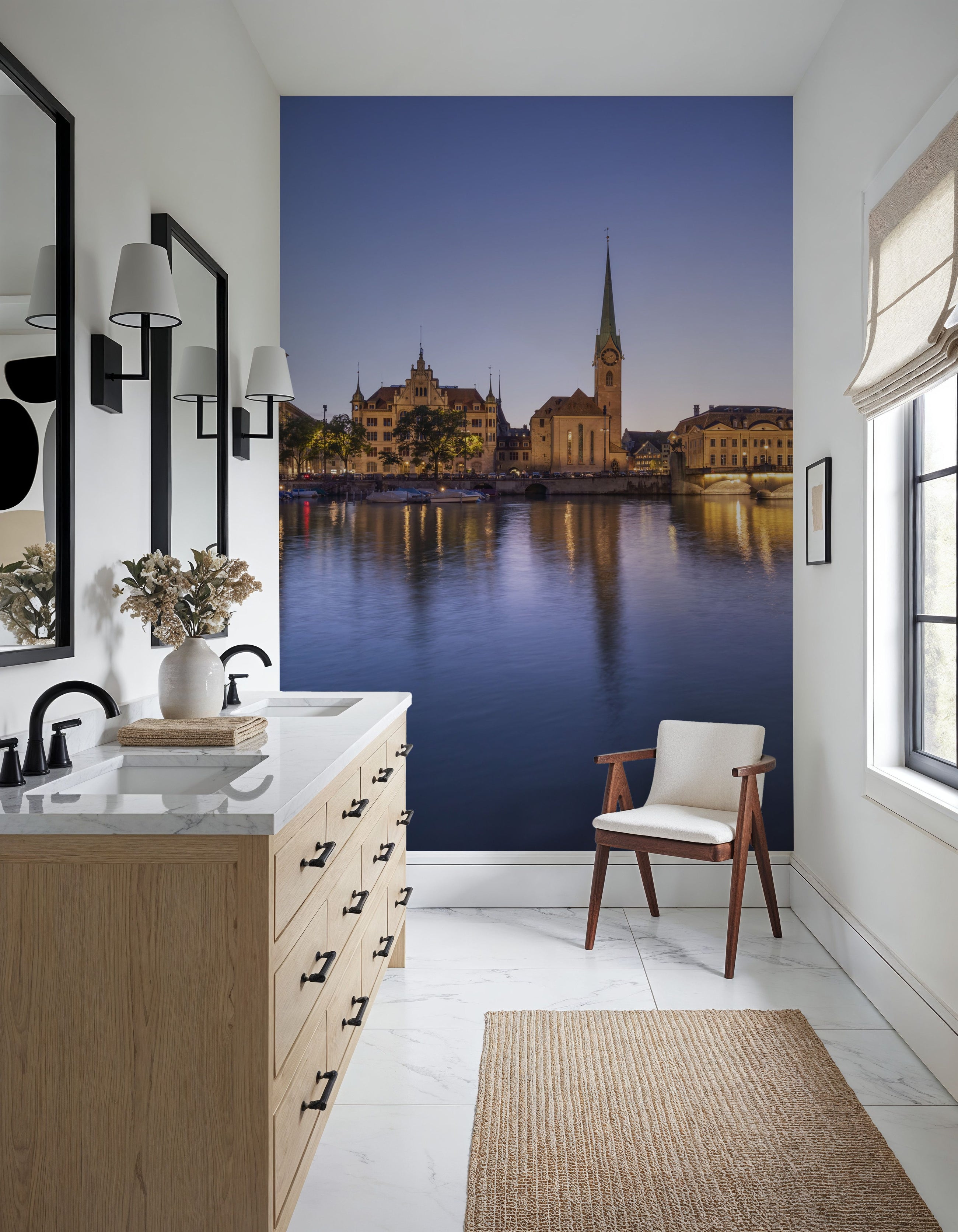 Zürich Strolls Mural Wallpaper