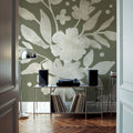 Full Bloom IX Mural Wallpaper - room preview 06