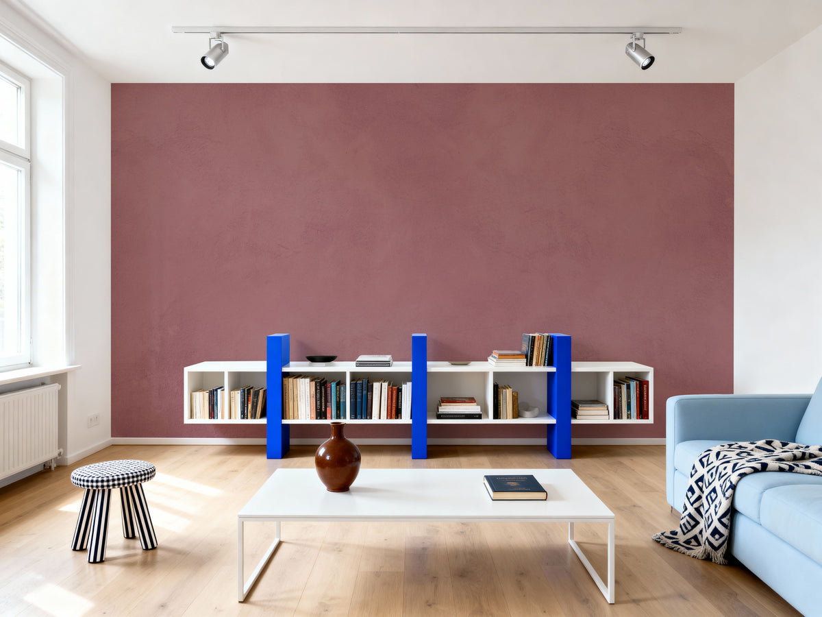 Tuscan Clay, Rose Mural Wallpaper - room preview 06