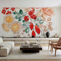 Festive Season XI Mural Wallpaper - room preview 06