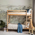 Peony Tree Landscape, Mist Mural Wallpaper - room preview 06