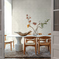 Ocean Dreams Beige Mural Wallpaper - room preview 06