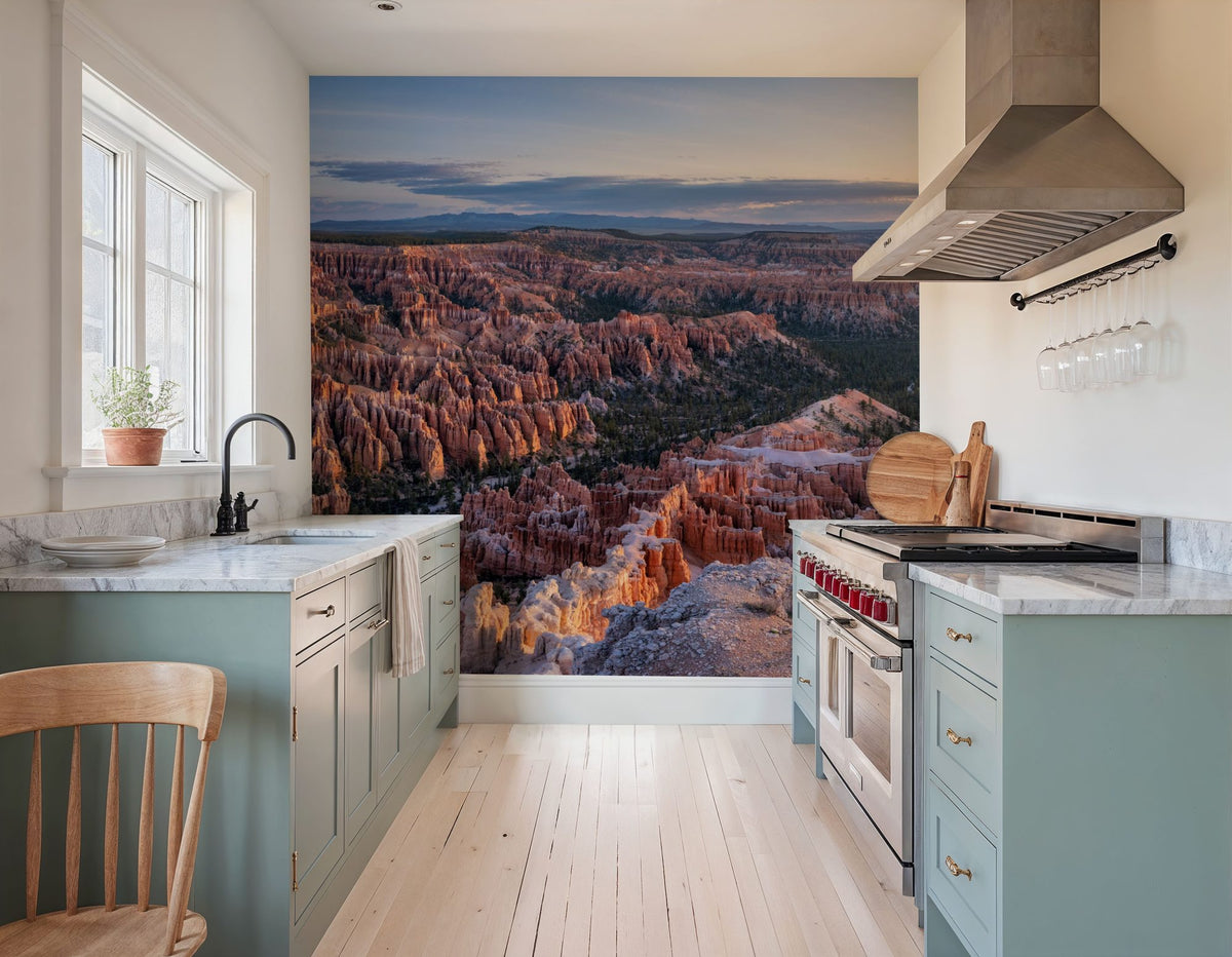 Bryce Sunrise Mural Wallpaper - room preview 06