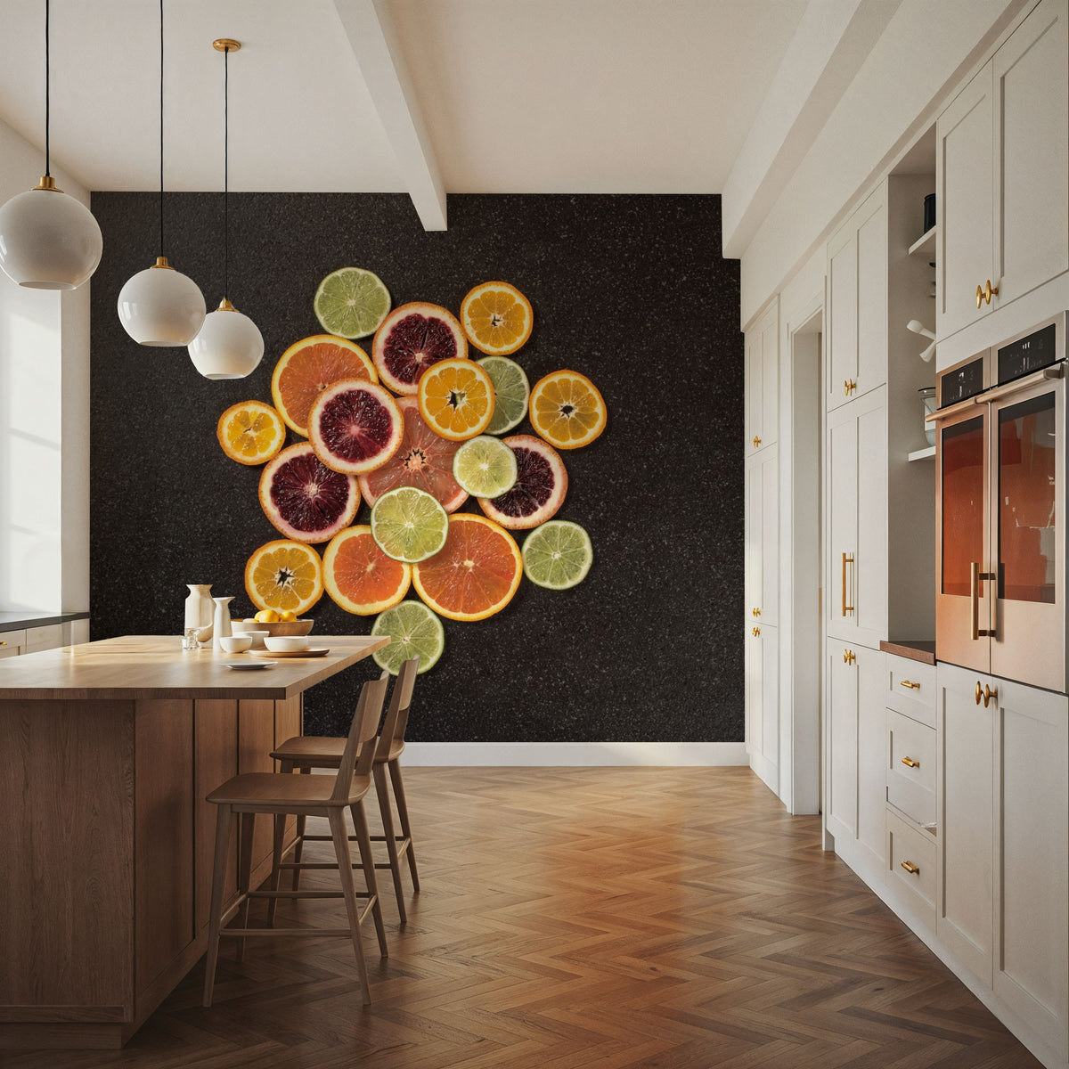 Citrus Drama II Mural Wallpaper - room preview 06