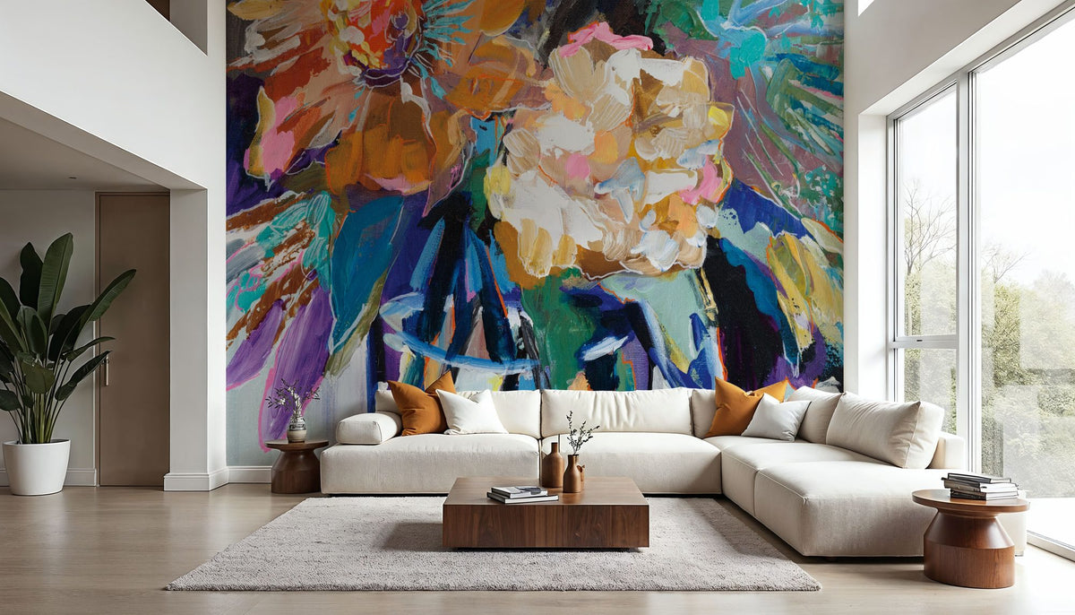 Vivid Fall Mural Wallpaper - room preview 06