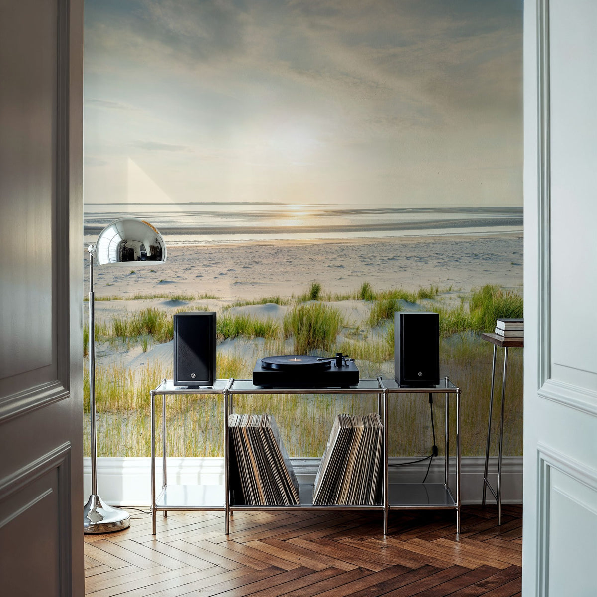 Dune Beach Sunset Mural Wallpaper - room preview 06