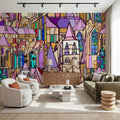 Wonderland Church Mural Wallpaper - room preview 06