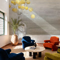 Cheerful Craspedia Mural Wallpaper - room preview 06