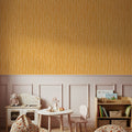 Coastal Dripping Yellow Mural Wallpaper - room preview 06