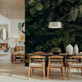 Wall of Leaves Mural Wallpaper - room preview 06
