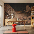 Brazilian Leopards Mural Wallpaper - room preview 06