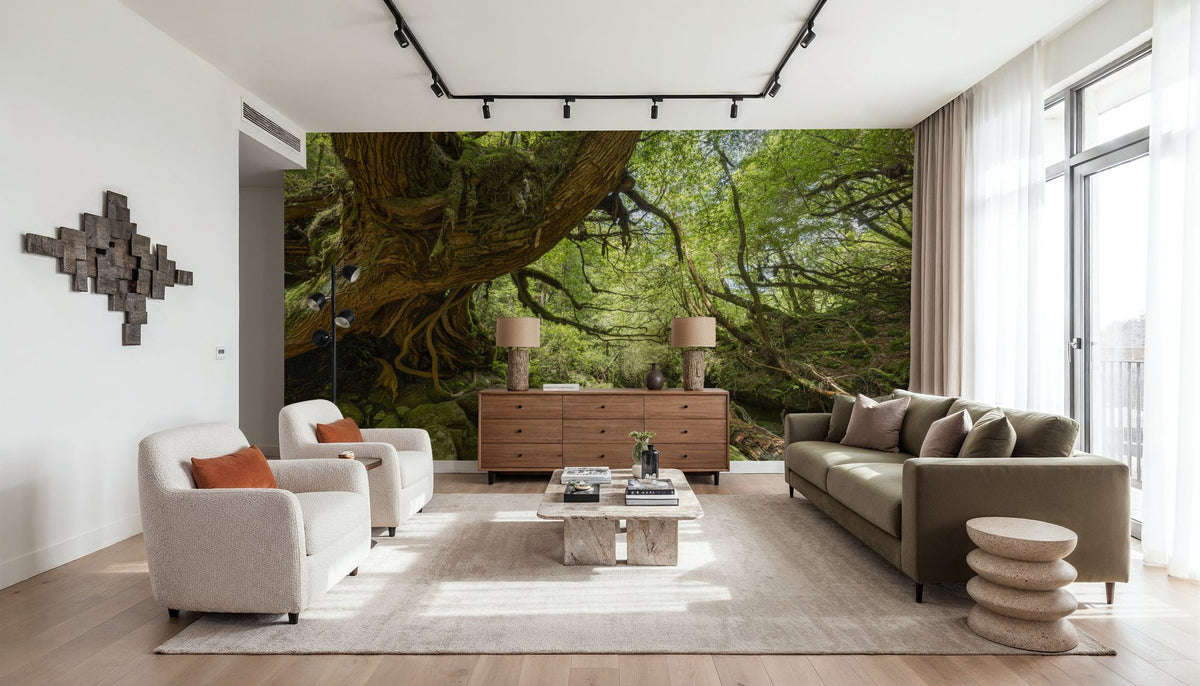 Shiratani Unsuikyo Valley Stream Mural Wallpaper - room preview 06