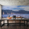 Seagull Beach Mural Wallpaper - room preview 06