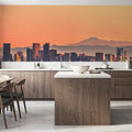Denver Skyline Mural Wallpaper - room preview 06