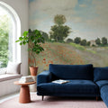 The Poppy Field Near Argenteuil Mural Wallpaper - room preview 06