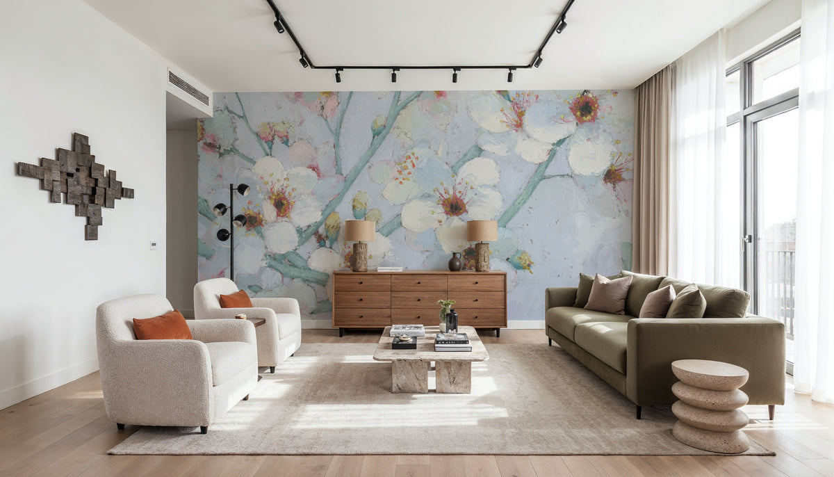 Blossom Time Mural Wallpaper - room preview 06
