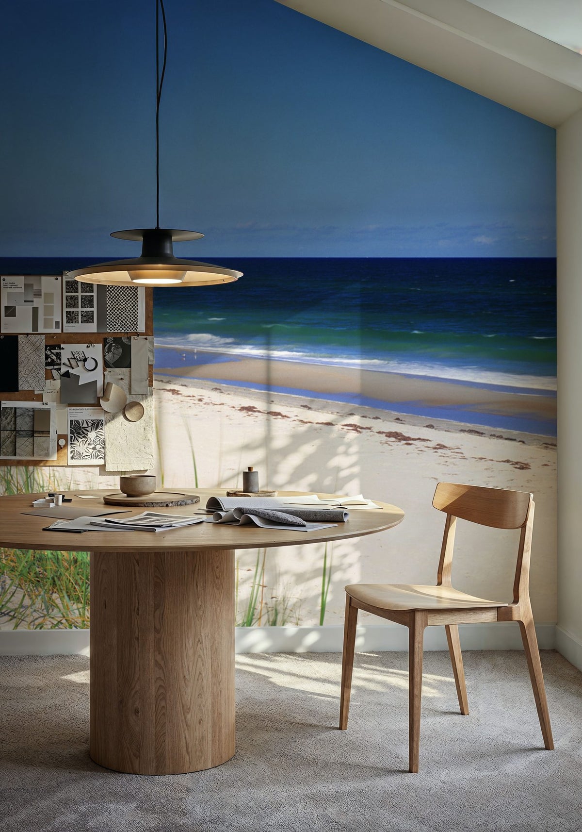 Coastal Dune Serenity Mural Wallpaper - room preview 06