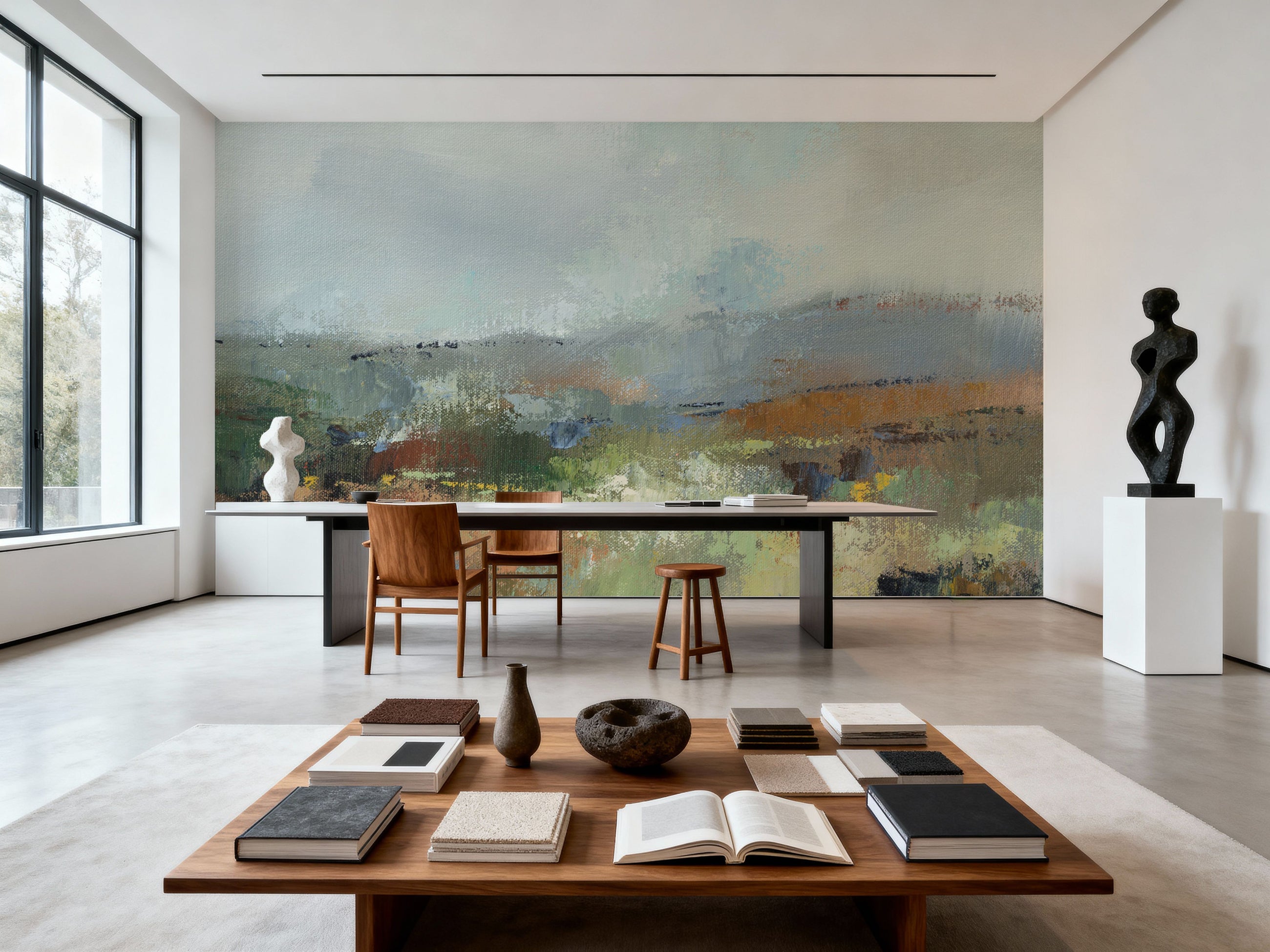 By the Mountain Mural Wallpaper